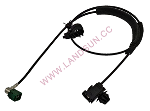 Radio antenna connection line - body section